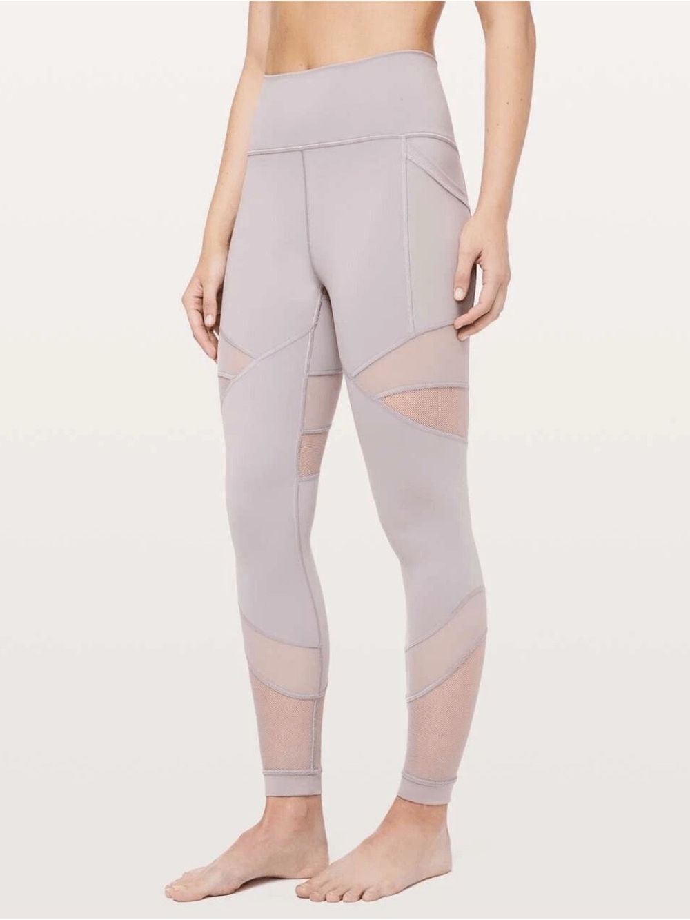 Lululemon Forget the Sweat 25” Leggings in Grey size 6